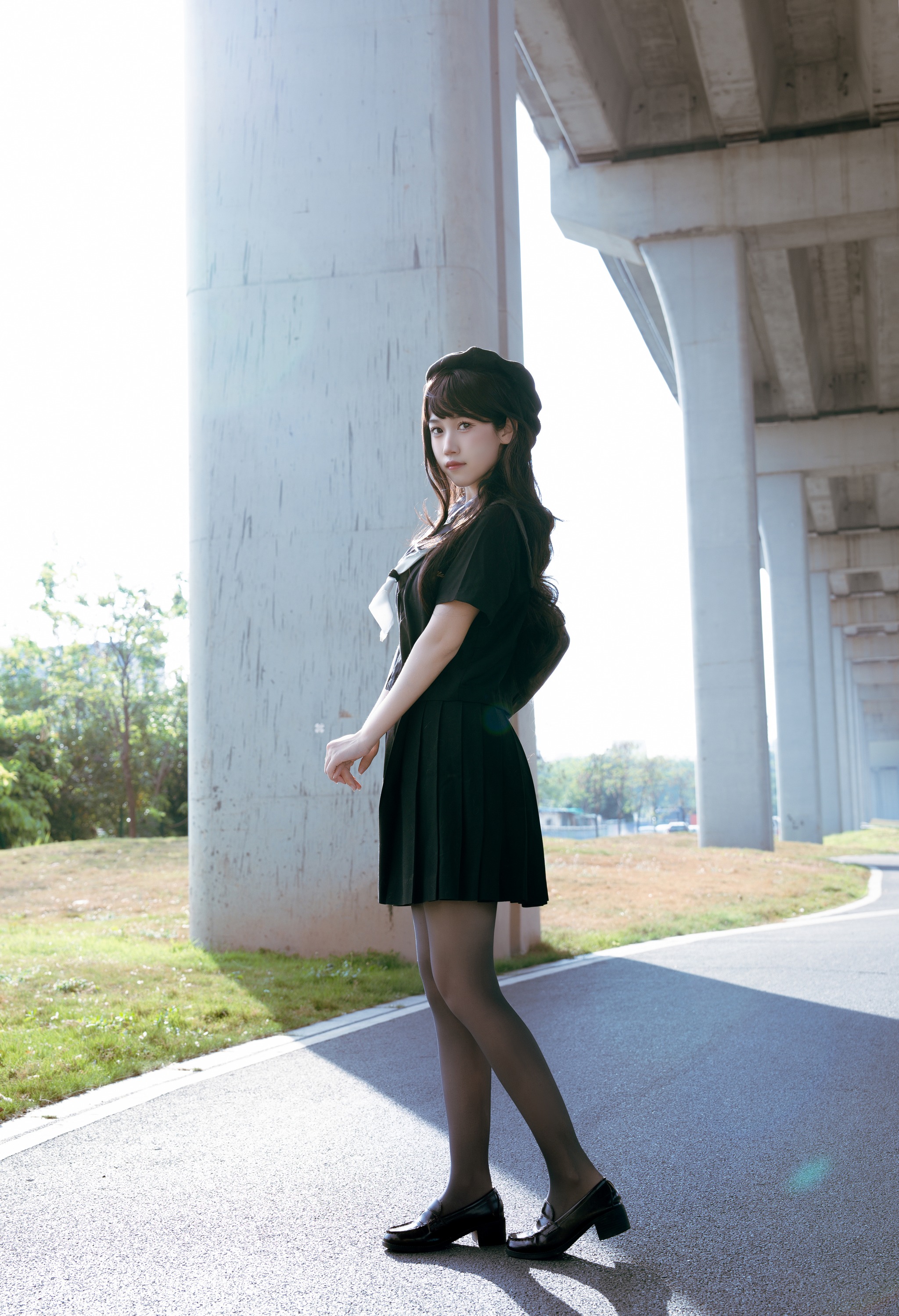 不呆猫 - NO.046 放课后野外JK [101P]-XikXak